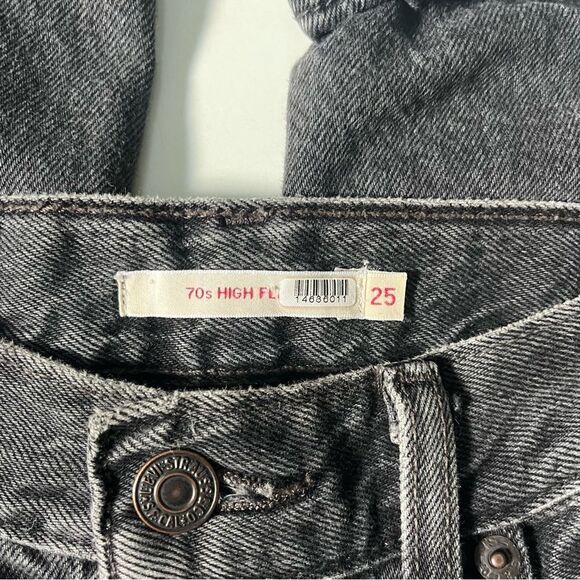 Levi's 70's High-Rise Flare Jeans Free People 25 - Picture 4 of 13